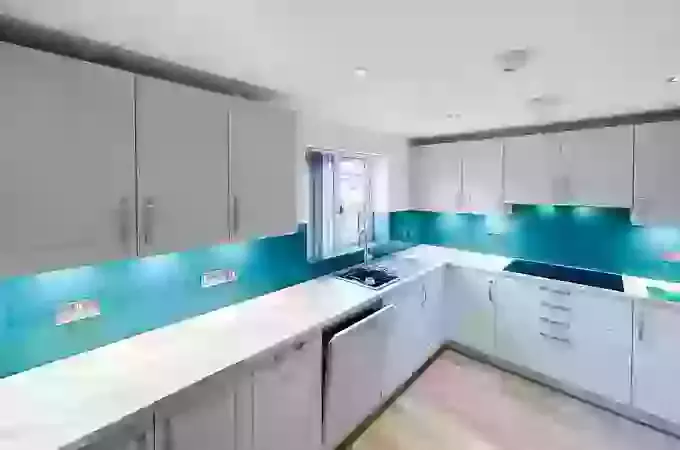 Metallic splashbacks available